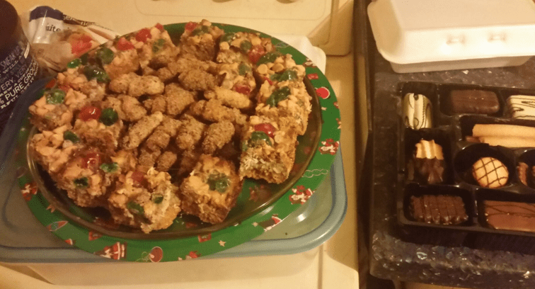 Christmas baking