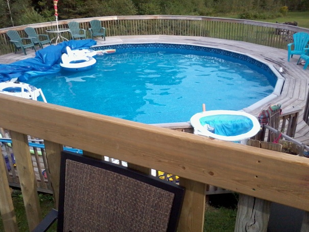 My brother Dan's pool