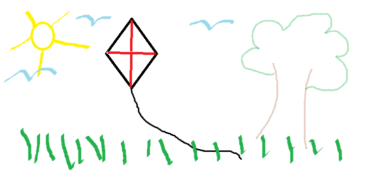 Image of a kite flying in the sky